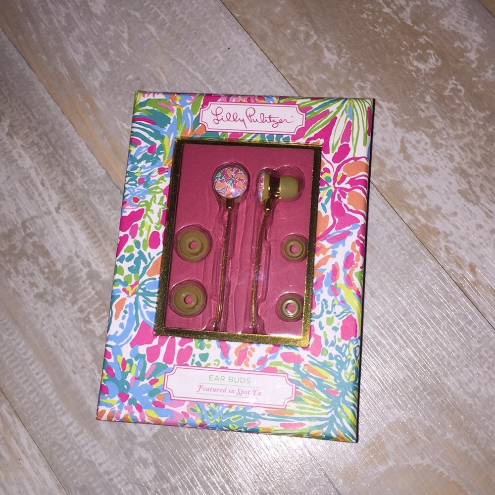 Lilly Pulitzer earbuds/headphones
